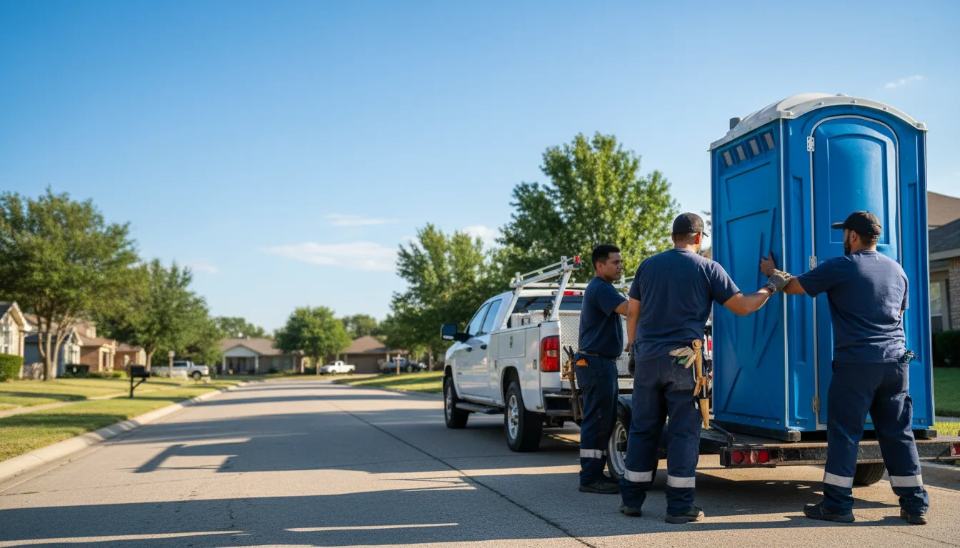 Portable Toilet Rental in Palos Heights, IL near me